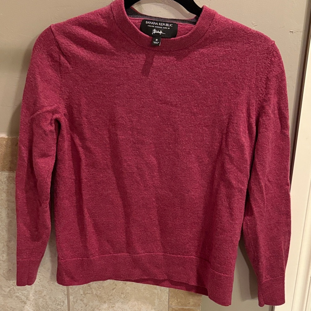 Banana Republic Berry Knit Pullover